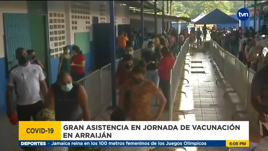Avanza vacunación en Arraiján