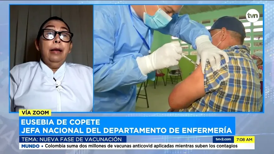 Segunda dosis a adultos mayores se aplicará a partir del 5 de abril