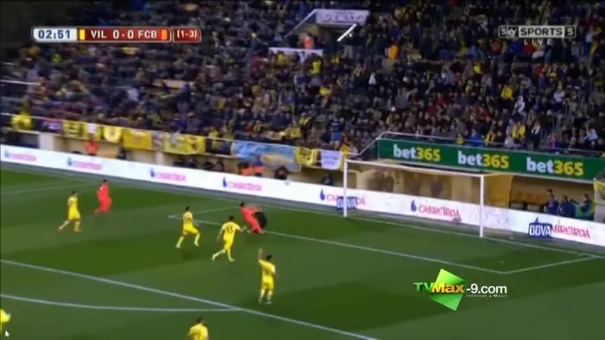 Goles del Villarreal 1-3 Barcelona