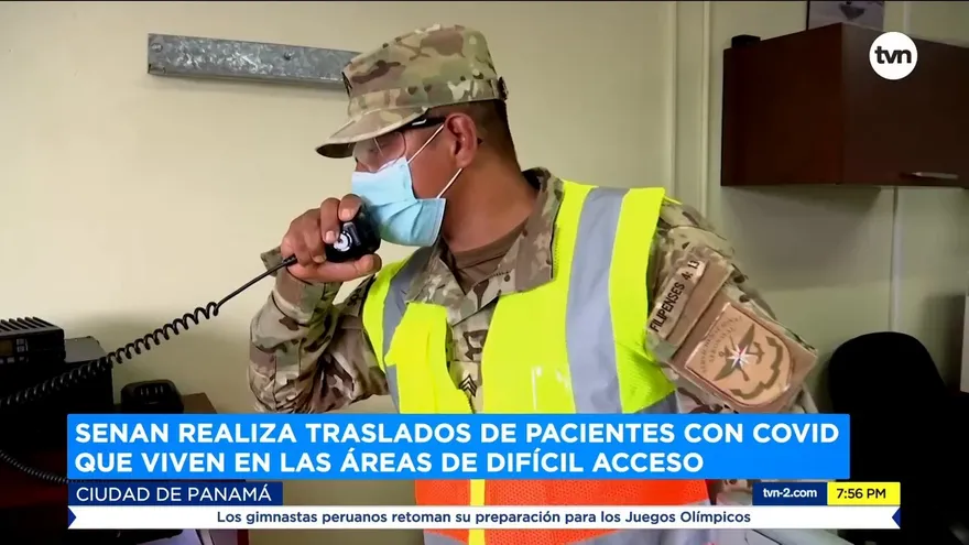 Senan realiza traslados de pacientes con COVID que viven en las áreas de difícil acceso