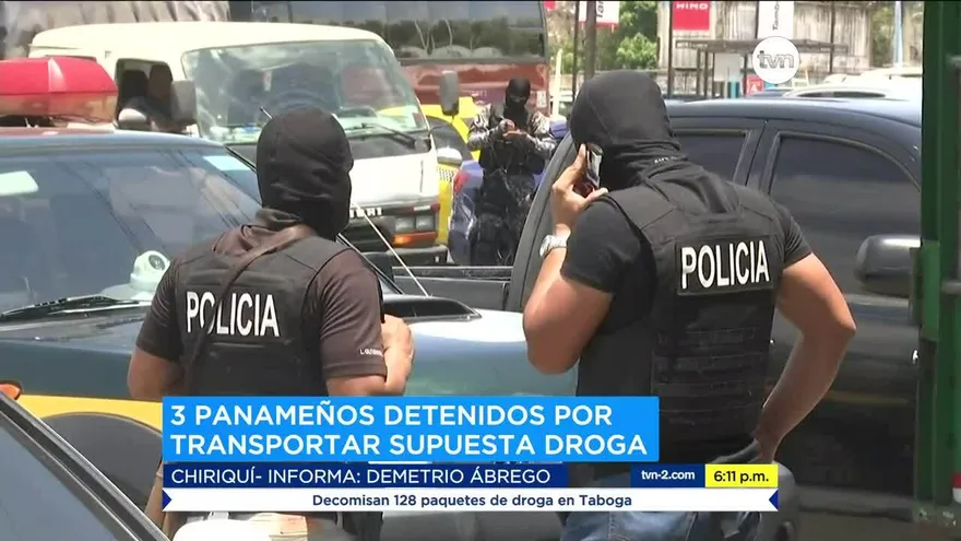 Decomisan drogan en Chiriquí tras operativo