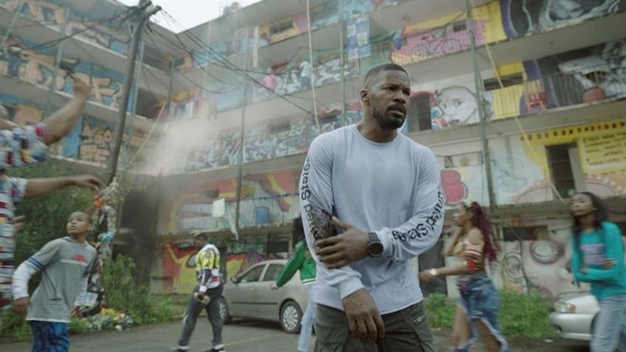 El acto Jamie Foxx.