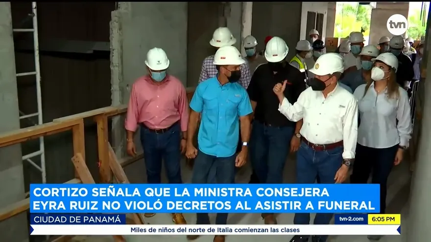 Cortizo: Ministra Eyra Ruiz no violó decretos durante funeral