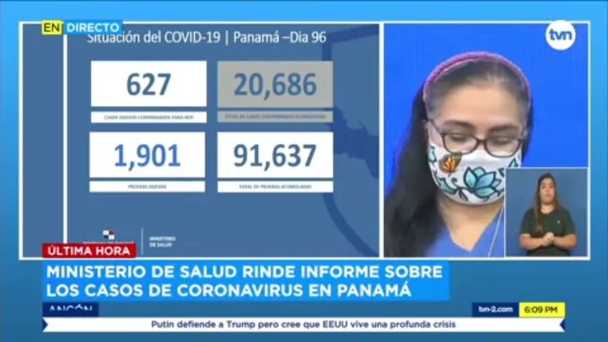 Conferencia de casos de COVID-19 del domingo 14 de junio