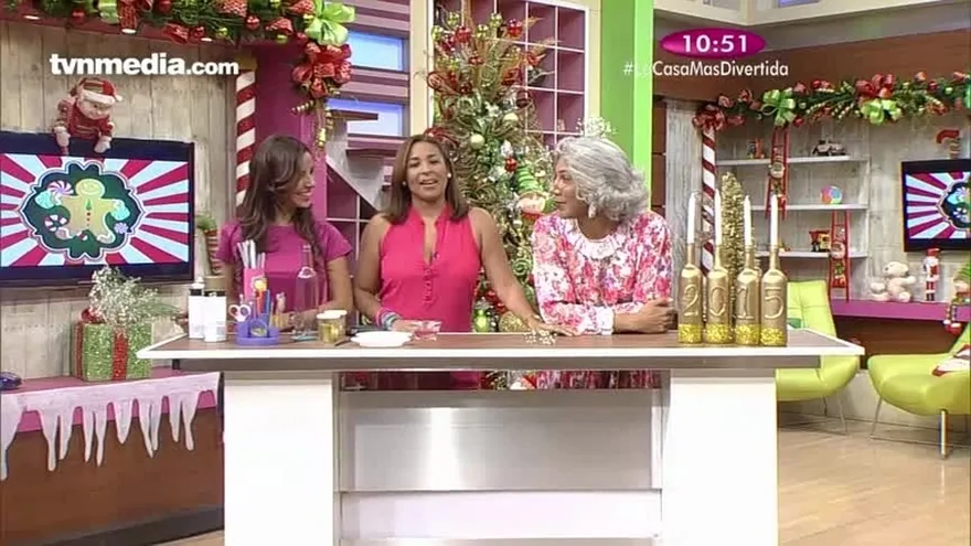 Cómo lo Hago - Como confeccionar centros de mesa para estas fiestas de fin de año