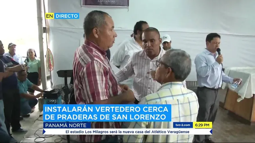 Moradores Praderas de San Lorenzo se oponen a vertedero