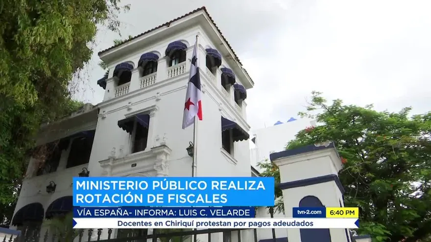 Ministerio Público realiza rotaciones de fiscales