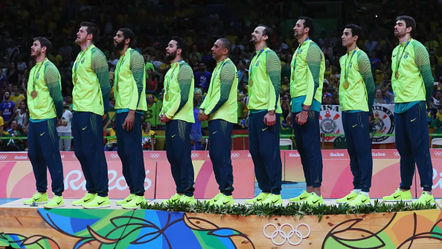 Brasil  campeón del voleibol masculino.