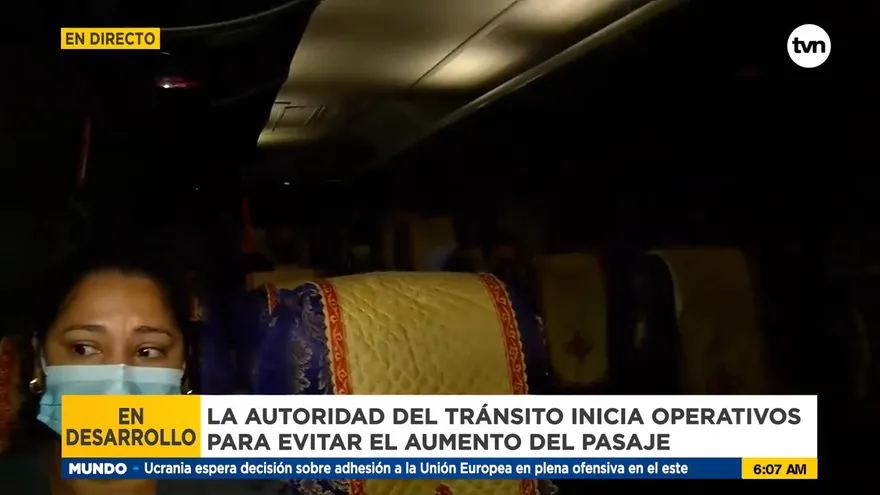 nician operativos para evitar aumento de pasaje