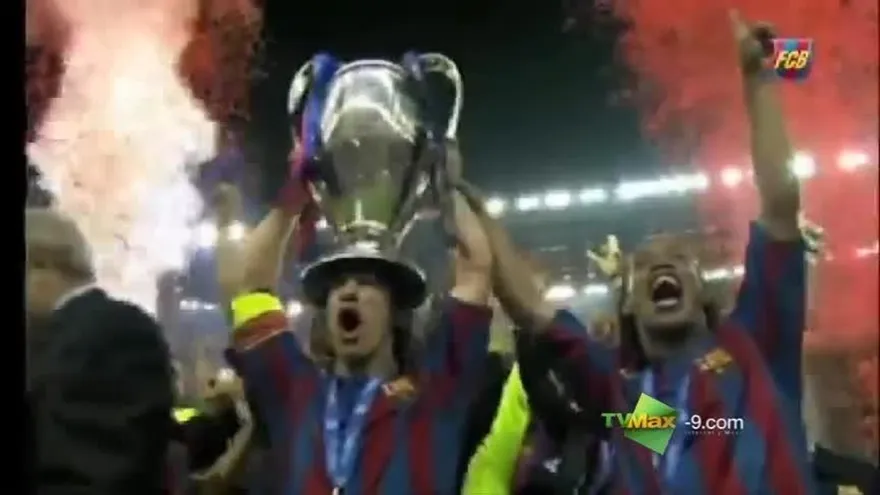 Tributo a Carles Puyol por el Barcelona