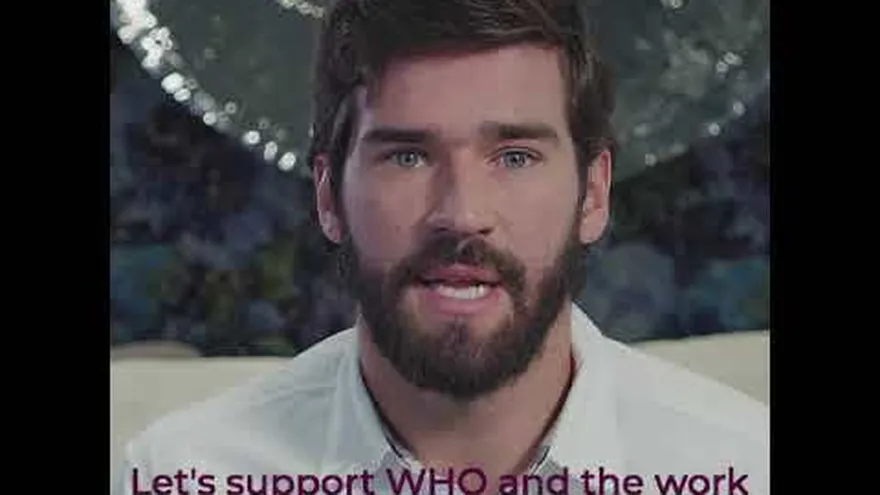 Infantino y Alisson, entre las personalidades deportivas que enseñan a lavar las manos