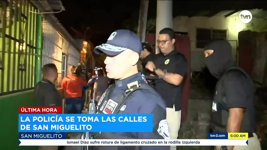 Operativos antipandillas en San Miguelito