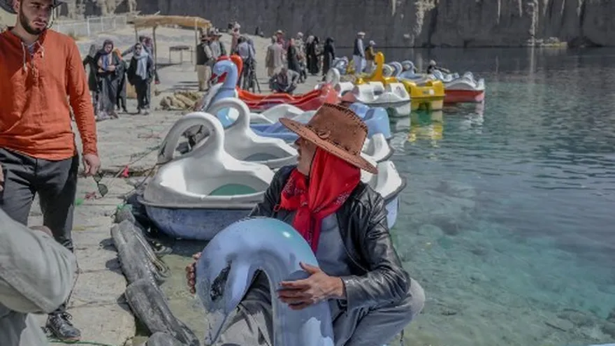 Los lagos de Band-e Amir en Afganistán