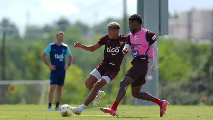 Entrenamiento de la selección de Panamá en Austin Copa Oro 2025