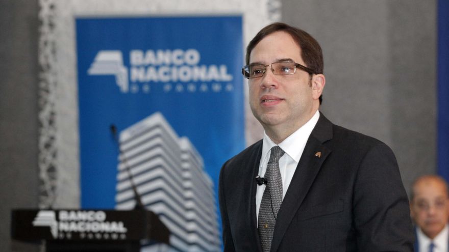 Gerente general del Banco Nacional de Panamá, Rolando de León de Alba. Fotografía/EFE