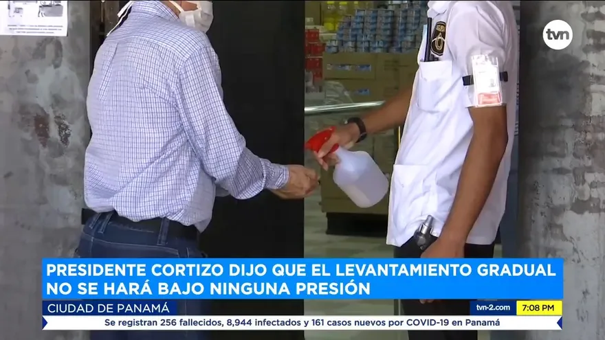 Presidente Cortizo dijo que el levantamiento gradual no se hará bajo ninguna presión