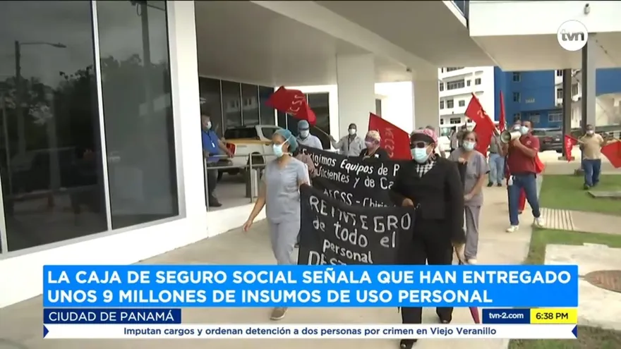 Personal de salud reclama insumos