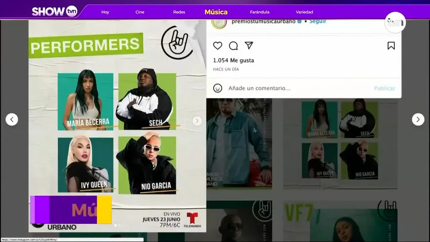 Sech se presentará en los premios Tu Música Urbano