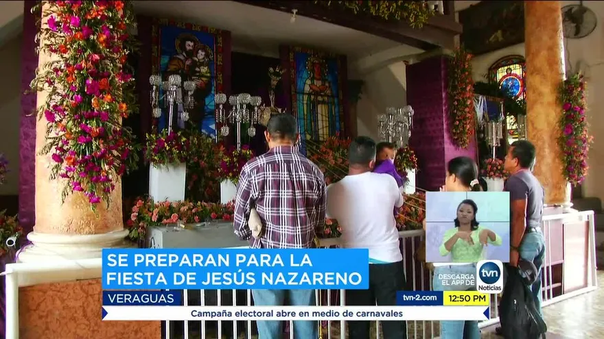 Devotos de Jesús Nazareno comienzan su peregrinaje hacia Atalaya