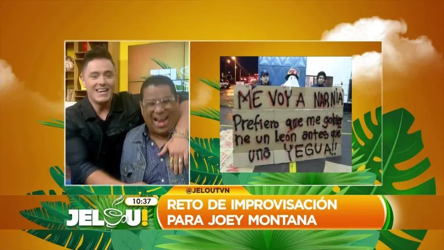 Reto de Improvisación con Joey Montana