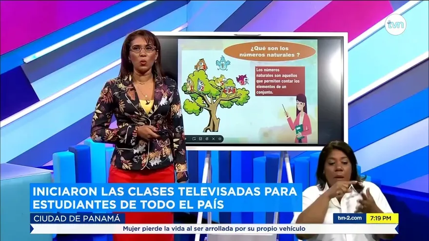Iniciaron las clases televisadas para estudiantes de todo el país