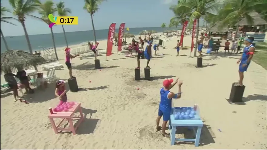 Las curvas perdieron el control de los globos en Pásalo