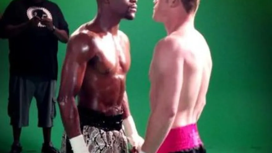 "Canelo" y Floyd tienen primer cara a cara