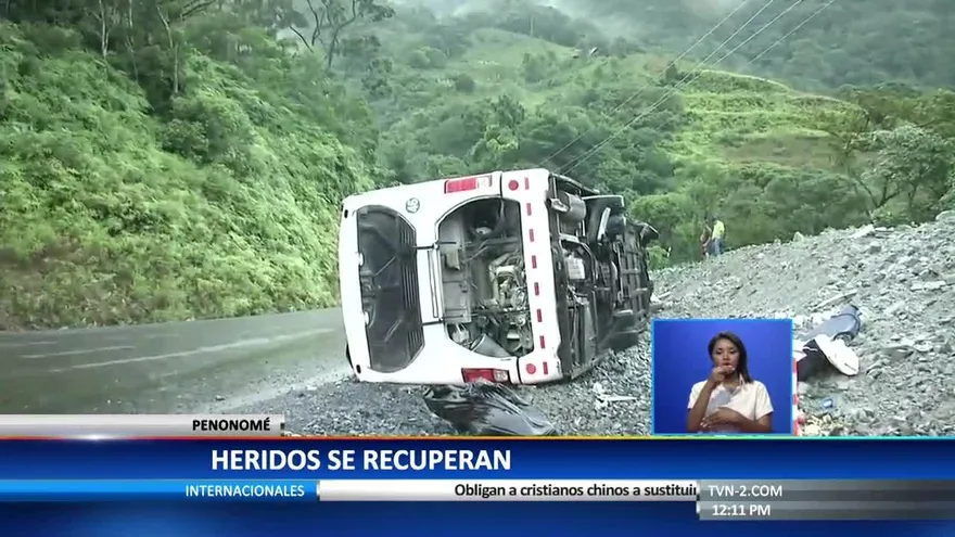 Heridos en accidente de tránsito en La Pintada se recuperan
