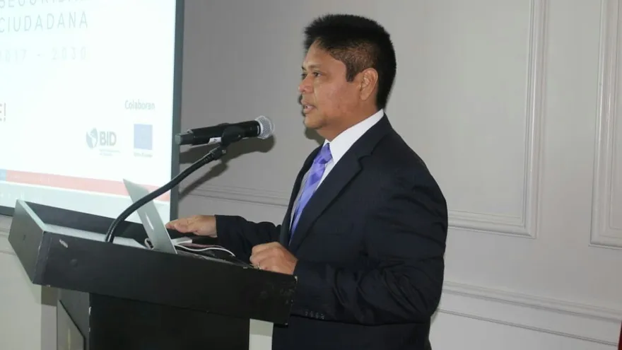 Ministro de Seguridad, Alexis Bethancourt.