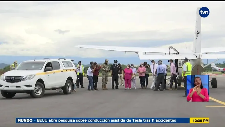 Más de 100 mil dosis de vacunas de Pfizer llegan a Chiriquí