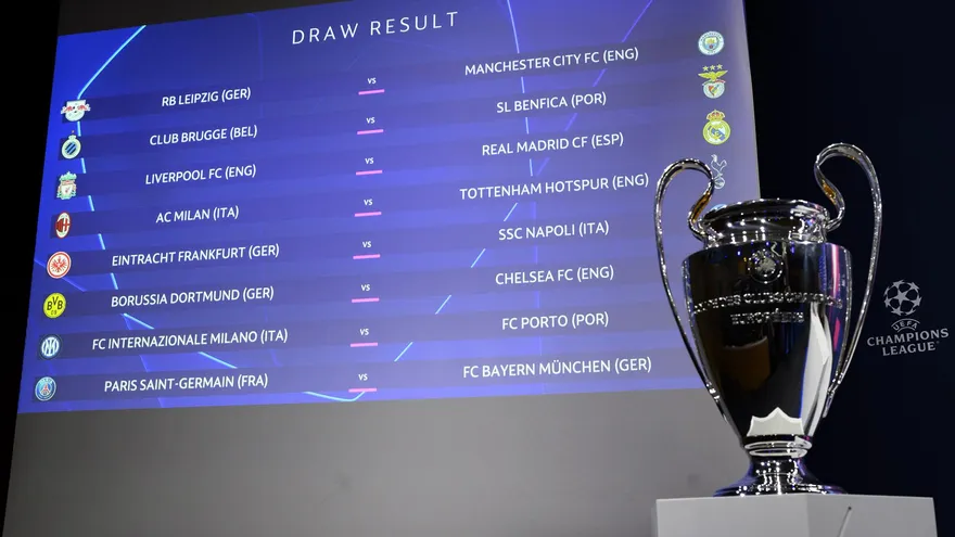Sorteo de octavos de final de la Champions League 2022-2023