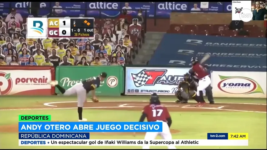 Andy Otero lanzará en partido decisivo en la final del béisbol dominicano
