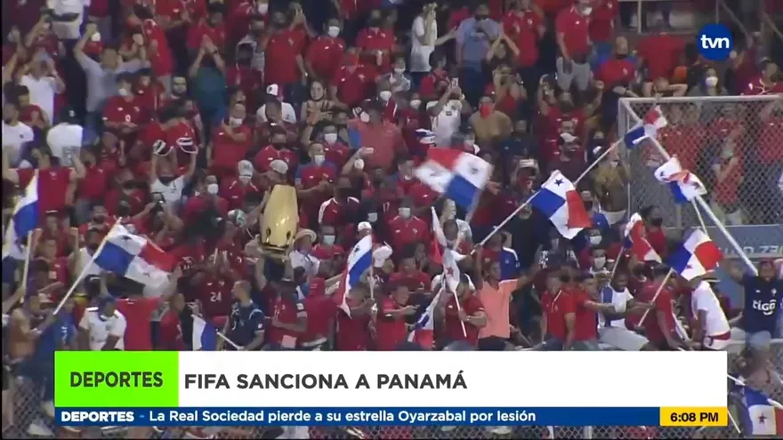 Panamá sancionada y jugará a puertas cerradas ante El Salvador