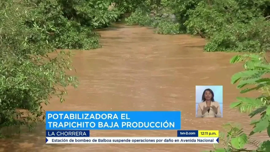 Potabilizadora de El Trapichito con baja producción