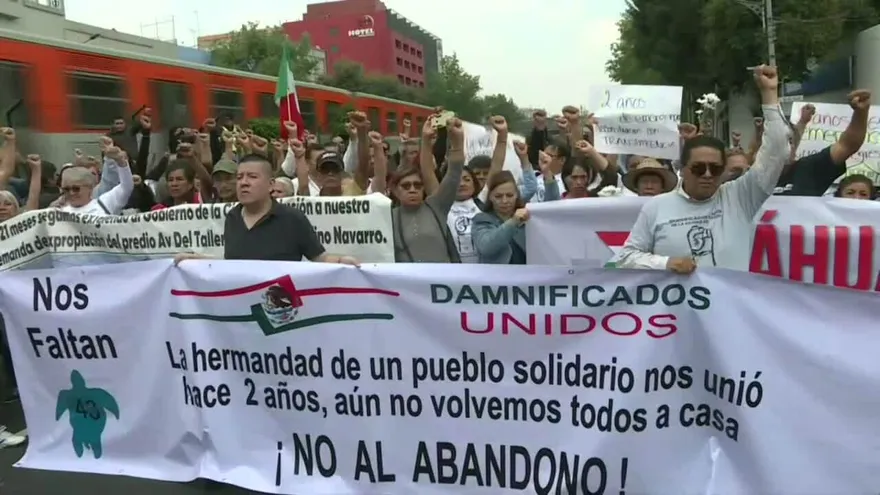 México recuerda a víctimas de terremotos de 1985 y 2017