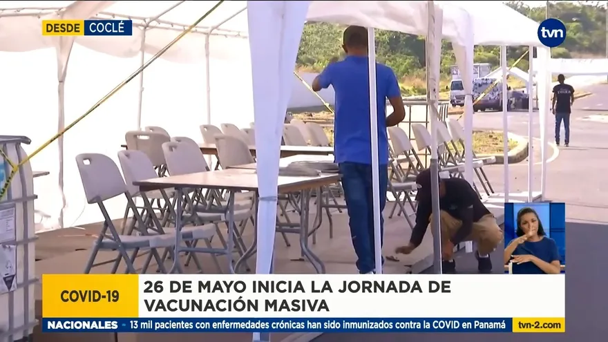 Coclé se prepara para la jornada de vacunación masiva