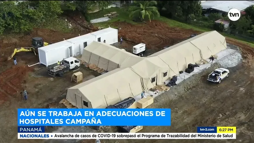 Hospitales campañas aún no están listos para recibir a pacientes con COVID-19