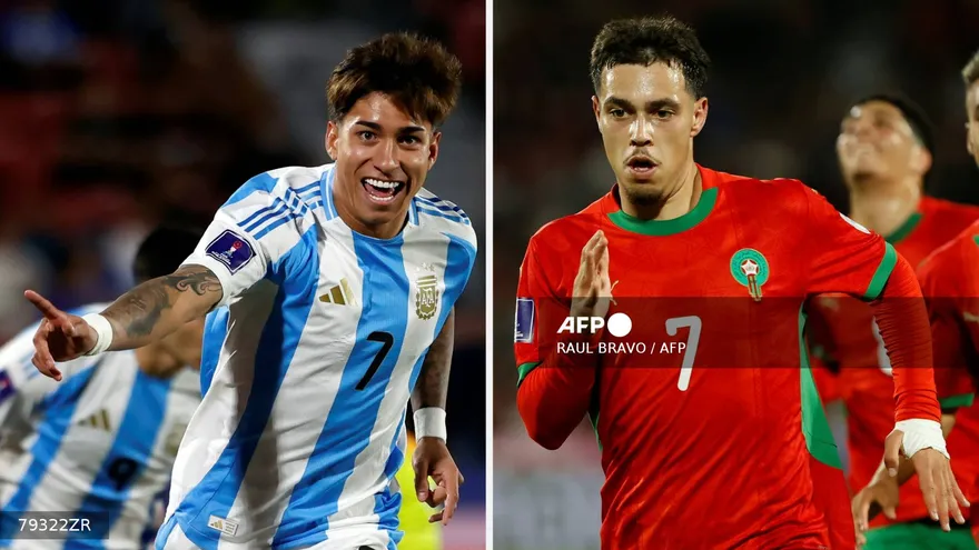 Argentina vs Marruecos final del Mundial Sub20 Chile 2025