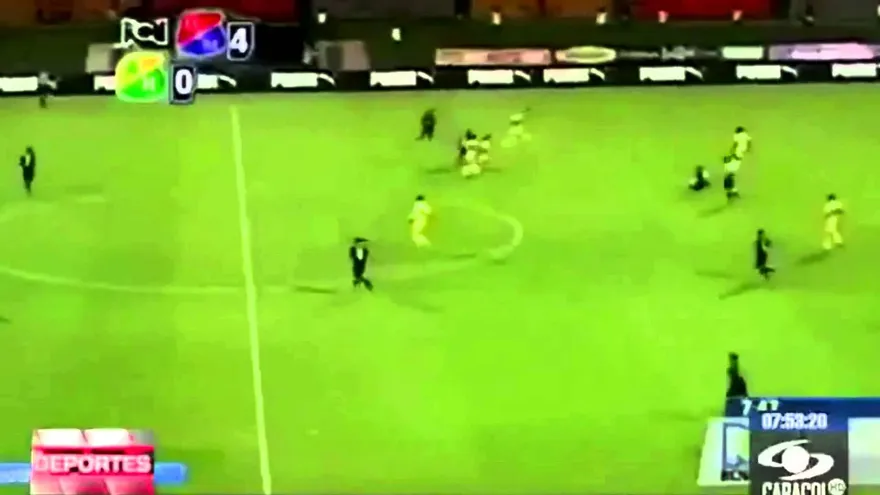 Sorprendente golazo de Amílcar Henríquez con el DIM