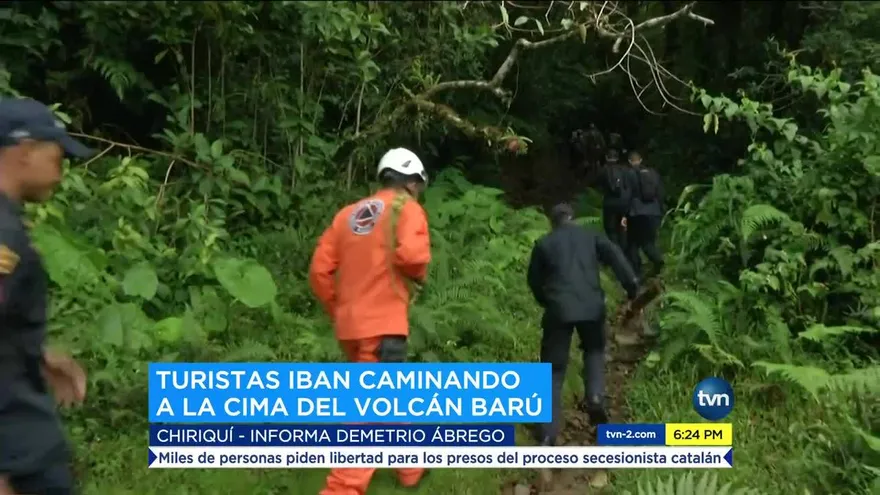 Ubican a turistas desorientados en el Volcán Barú