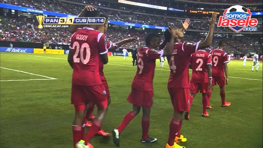 Observa el tercer gol de Panamá sobre Cuba