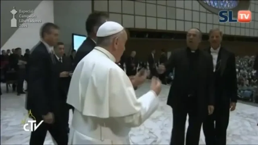 La Copa Libertadores en manos del Papa