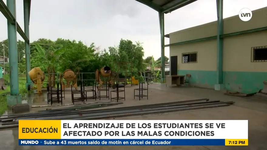 Varias escuelas a nivel nacional siguen en mal estado