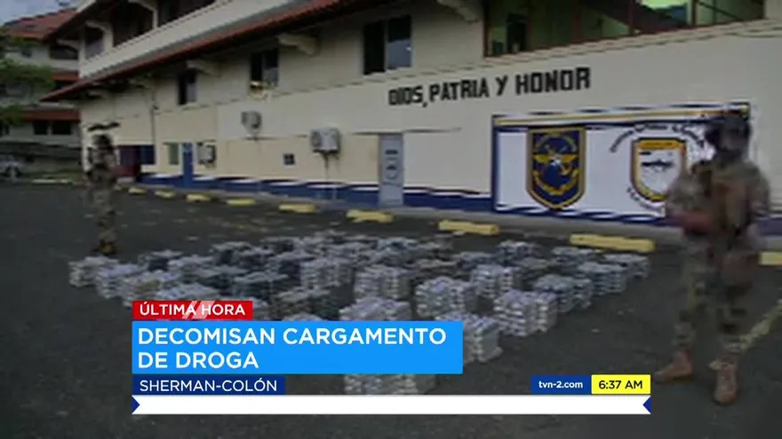 Decomiso de drogas en Colón