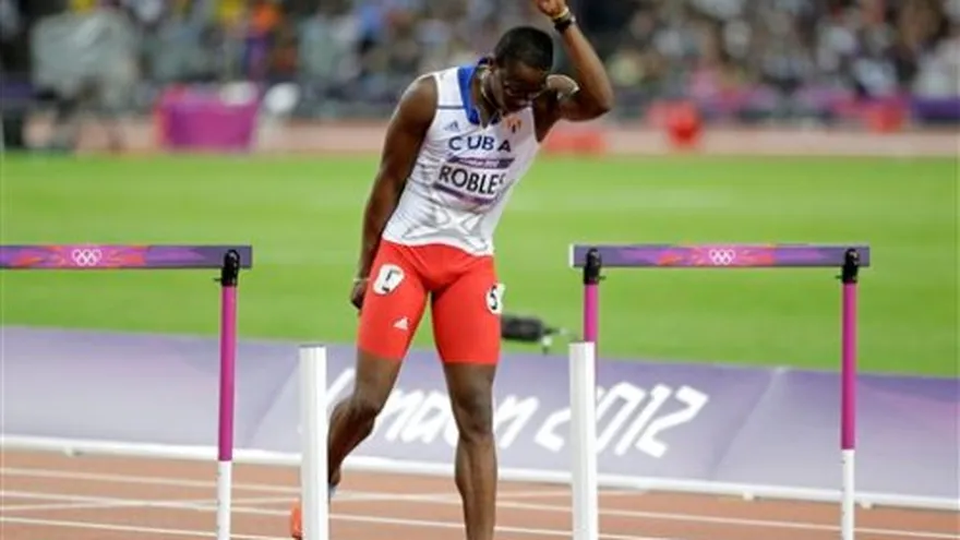 Dayron Robles sufrió ruptura muscular en Londres