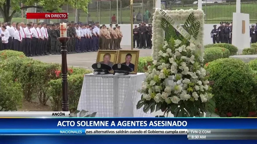 Despiden a los dos policías asesinados