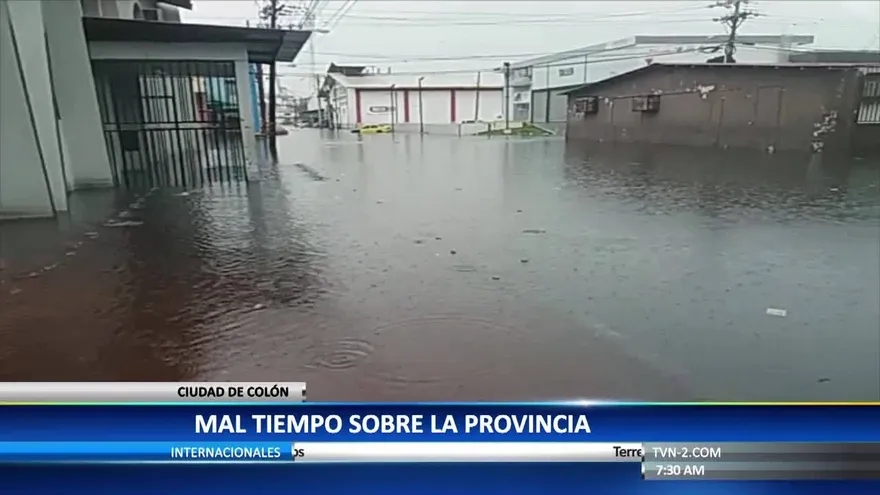 Mal tiempo preocupa a los colonenses