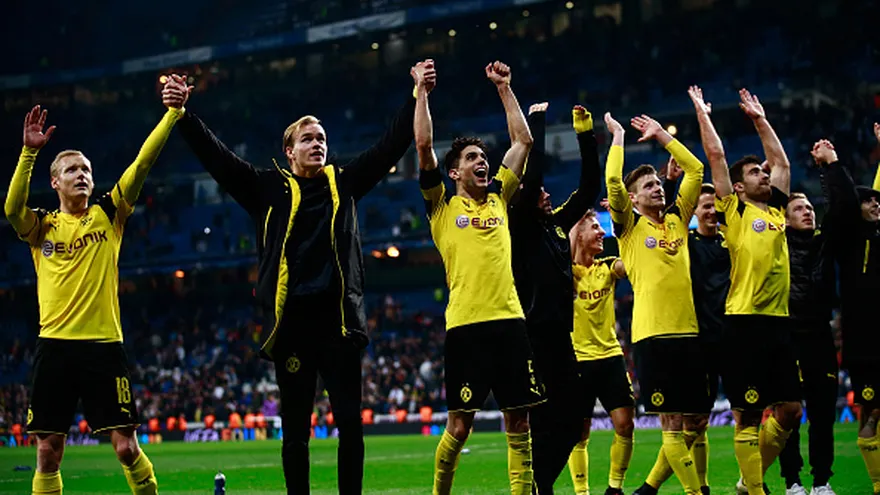 Borussia Dortmund bate el récord de goles en la fase de grupos de Champions