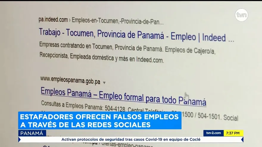 Ofrecen falsos empleos en las redes