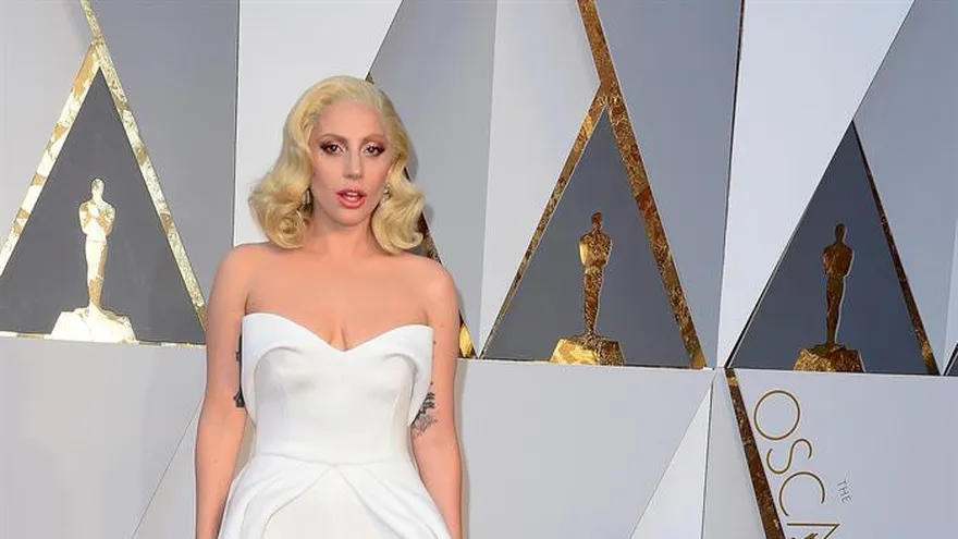 Imagen de la estrella estadounidense del pop Lady Gaga.